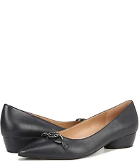 Naturalizer Becca Chain Hardware Leather Pumps