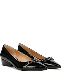 Naturalizer Becca Patent Chain Detail Pumps