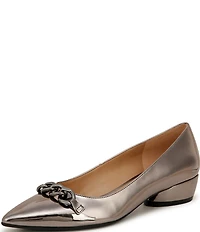 Naturalizer Becca Patent Chain Detail Pumps