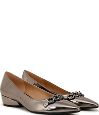 Naturalizer Becca Patent Chain Detail Pumps