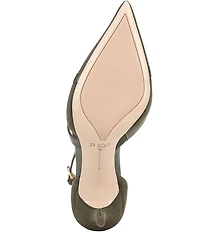 Naturalizer Bliss Suede Pointed Toe Ankle Strap Dress Pumps