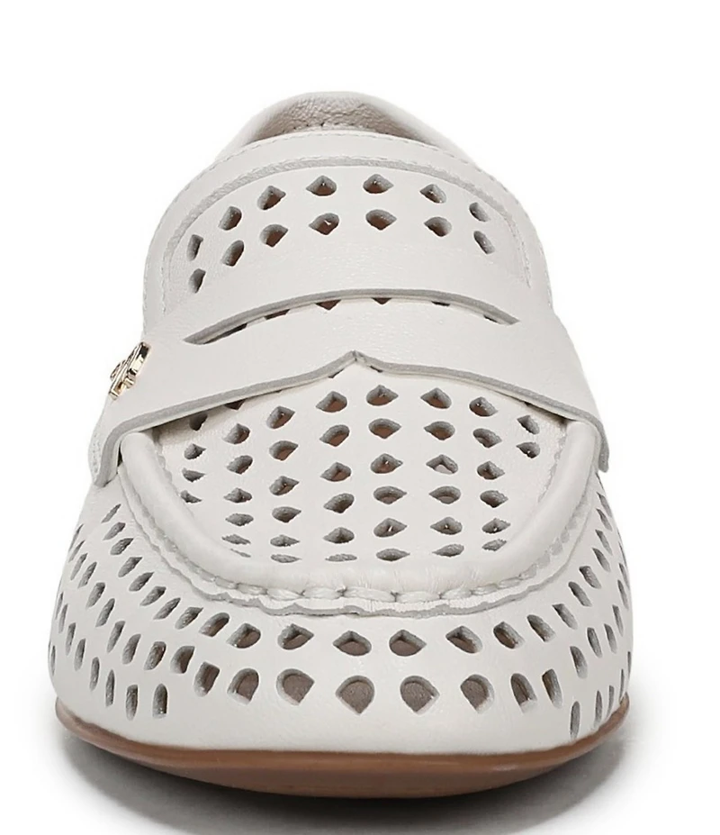 Naturalizer Bloom Perforated Leather Penny Loafers