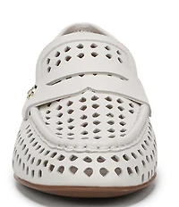 Naturalizer Bloom Perforated Leather Penny Loafers