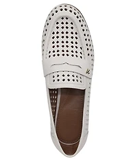 Naturalizer Bloom Perforated Leather Penny Loafers