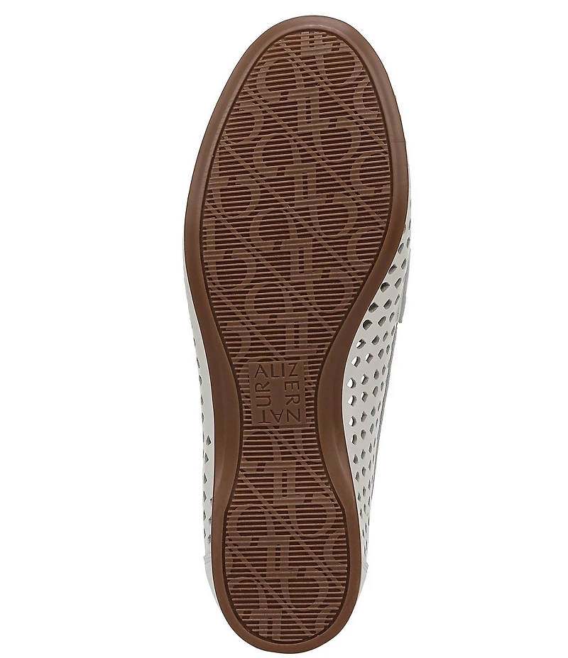 Naturalizer Bloom Perforated Leather Penny Loafers