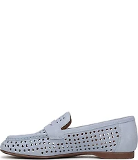 Naturalizer Bloom Perforated Suede Penny Loafers