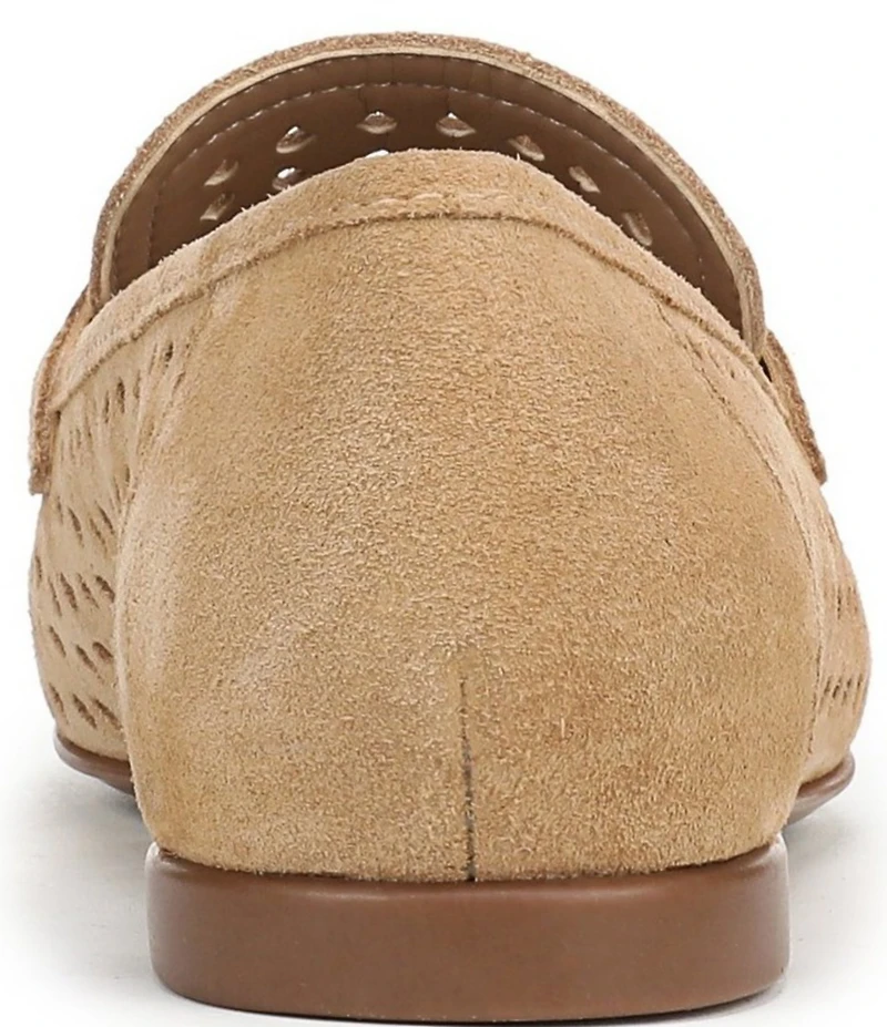 Naturalizer Bloom Perforated Suede Penny Loafers