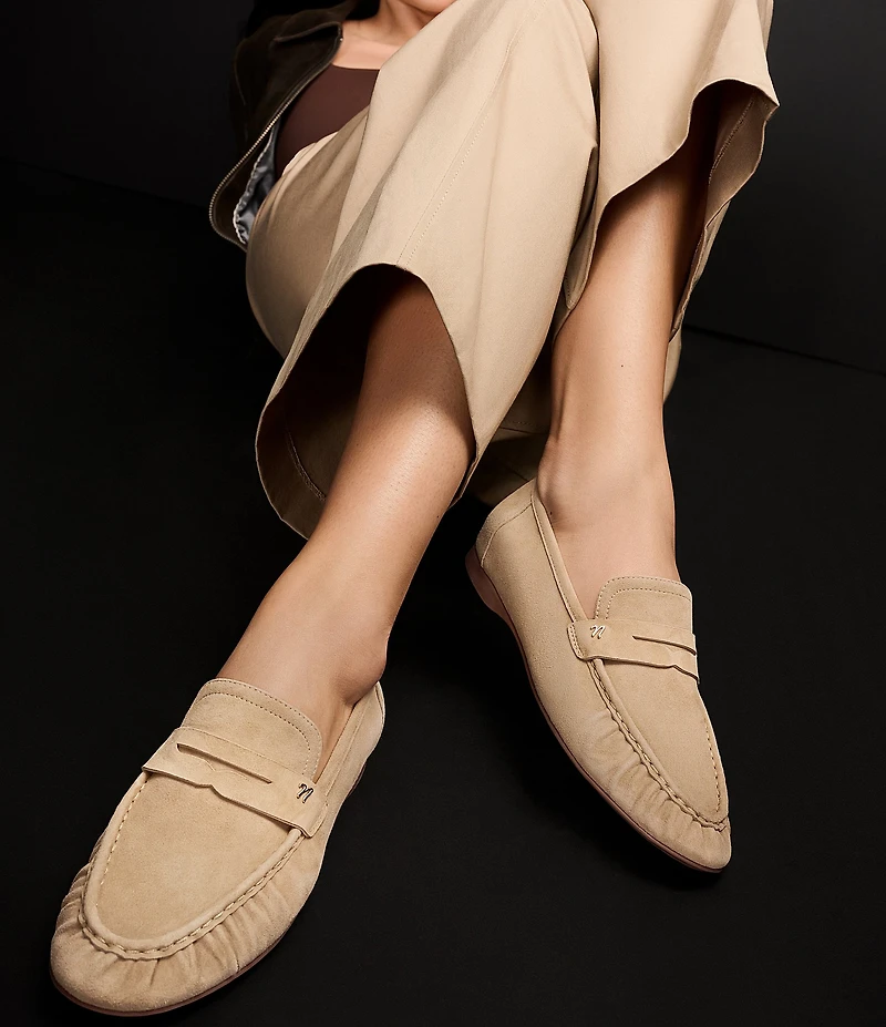 Naturalizer Bloom Suede Penny Loafers