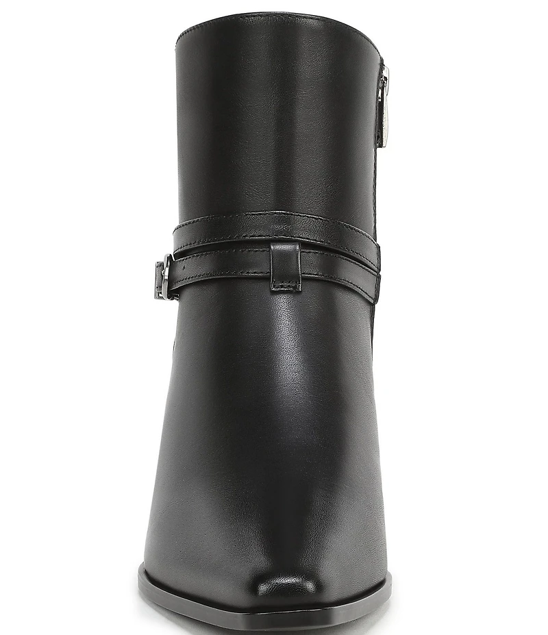 Naturalizer Boden Leather Double Strap Snip Toe Ankle Booties