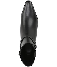 Naturalizer Boden Leather Double Strap Snip Toe Ankle Booties
