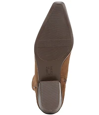 Naturalizer Boden Suede Double Strap Snip Toe Ankle Booties