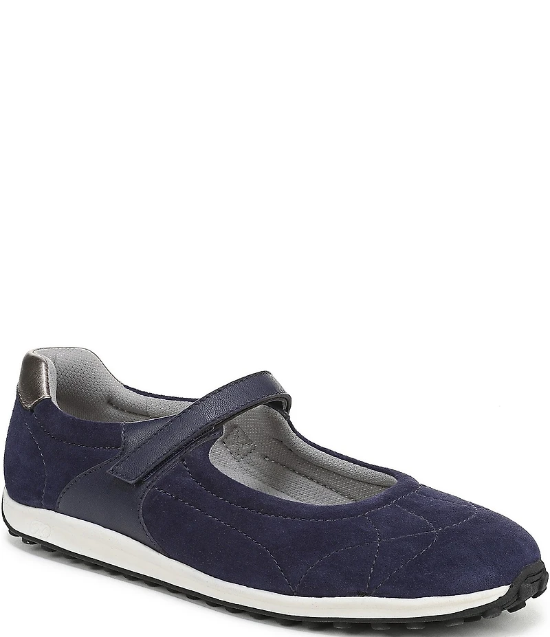 Naturalizer Cadey Suede Mary Jane Flats