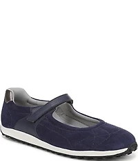 Naturalizer Cadey Suede Mary Jane Flats