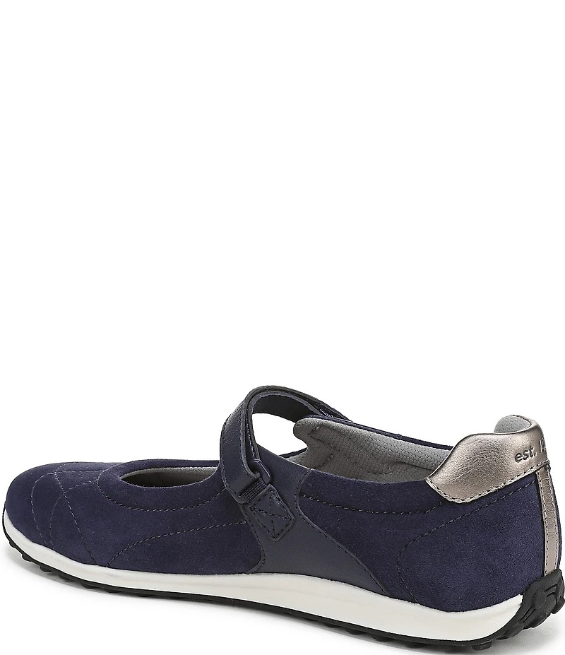 Naturalizer Cadey Suede Mary Jane Flats