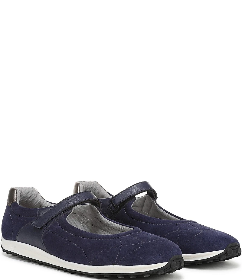 Naturalizer Cadey Suede Mary Jane Flats