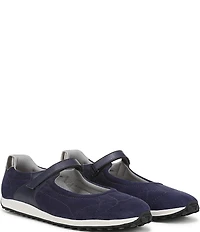 Naturalizer Cadey Suede Mary Jane Flats