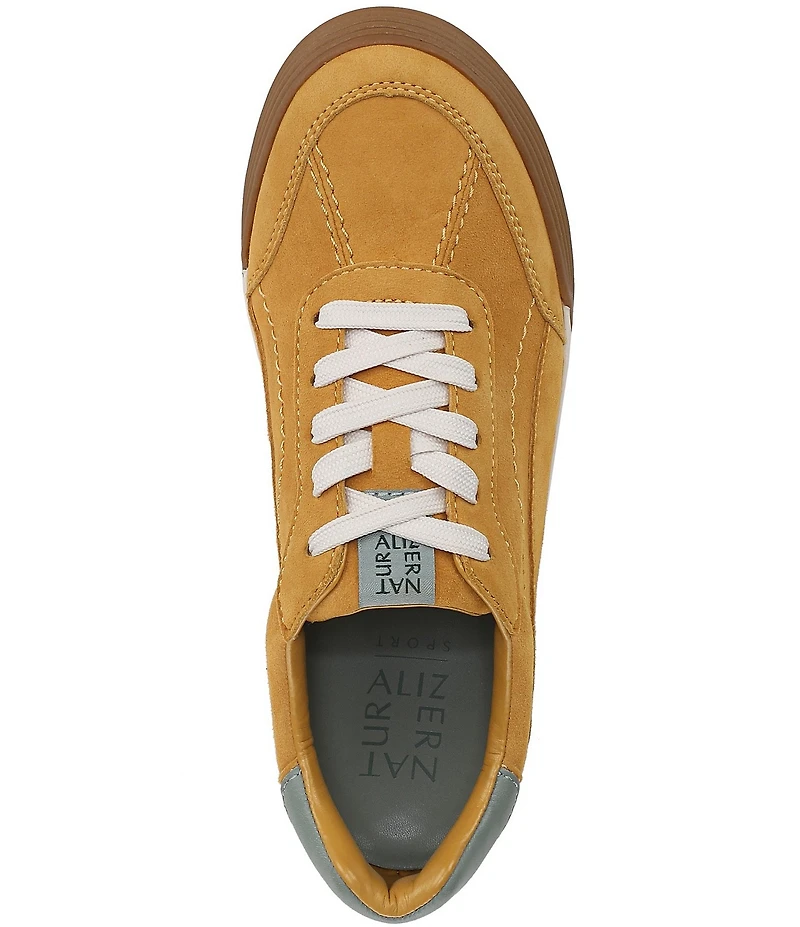 Naturalizer Cami Nubuck Gum Sole Platform Sneakers