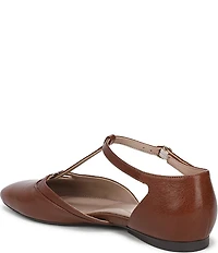 Naturalizer Caresse Leather Mary Jane T-Strap Flats