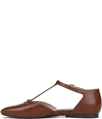 Naturalizer Caresse Leather Mary Jane T-Strap Flats