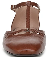 Naturalizer Caresse Leather Mary Jane T-Strap Flats