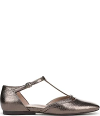 Naturalizer Caresse Leather Mary Jane T-Strap Flats