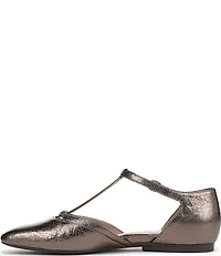 Naturalizer Caresse Leather Mary Jane T-Strap Flats