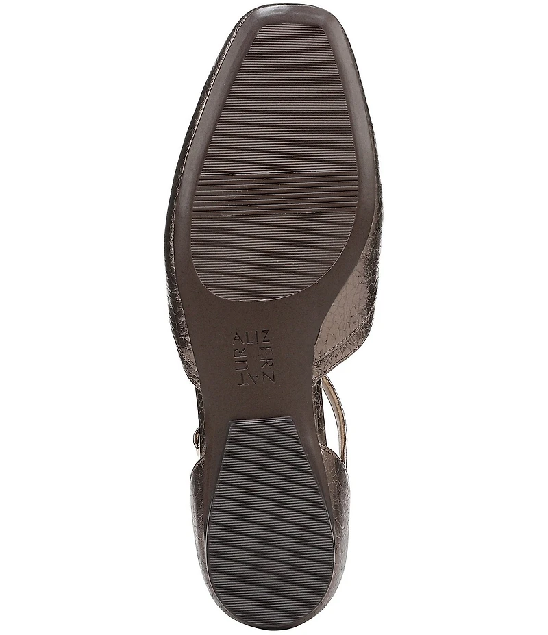Naturalizer Caresse Leather Mary Jane T-Strap Flats