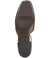 Naturalizer Caresse Leather Mary Jane T-Strap Flats