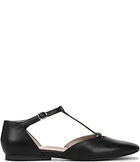Naturalizer Caresse Leather Mary Jane T-Strap Flats