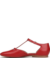 Naturalizer Caresse Leather Mary Jane T-Strap Flats