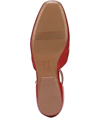 Naturalizer Caresse Leather Mary Jane T-Strap Flats