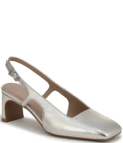Naturalizer Carmen Leather Slingback Pumps