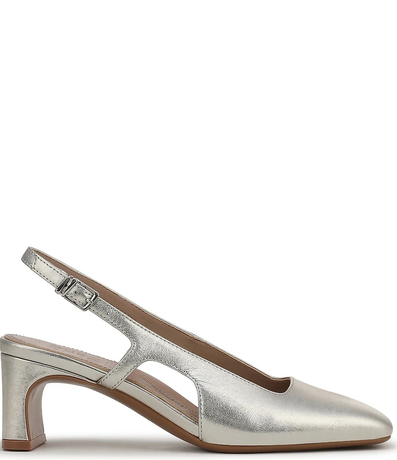 Naturalizer Carmen Leather Slingback Pumps