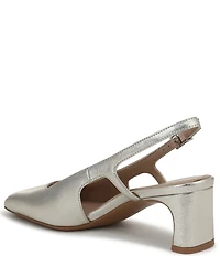 Naturalizer Carmen Leather Slingback Pumps