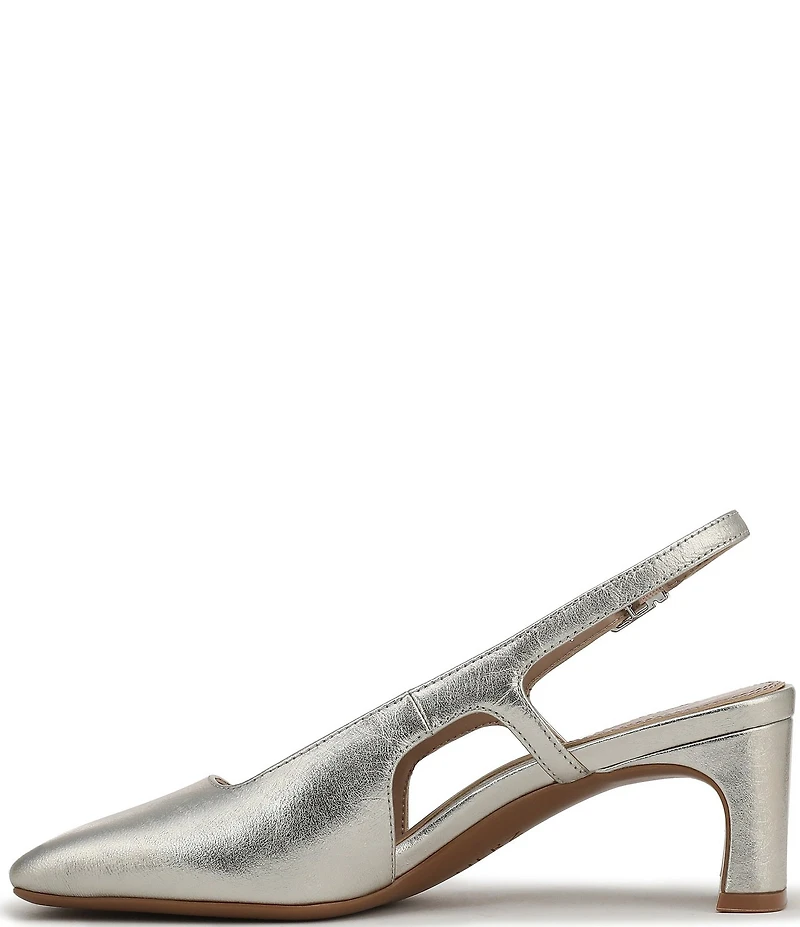 Naturalizer Carmen Leather Slingback Pumps