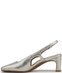 Naturalizer Carmen Leather Slingback Pumps