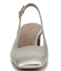 Naturalizer Carmen Leather Slingback Pumps