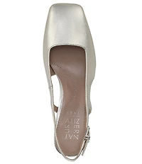 Naturalizer Carmen Leather Slingback Pumps
