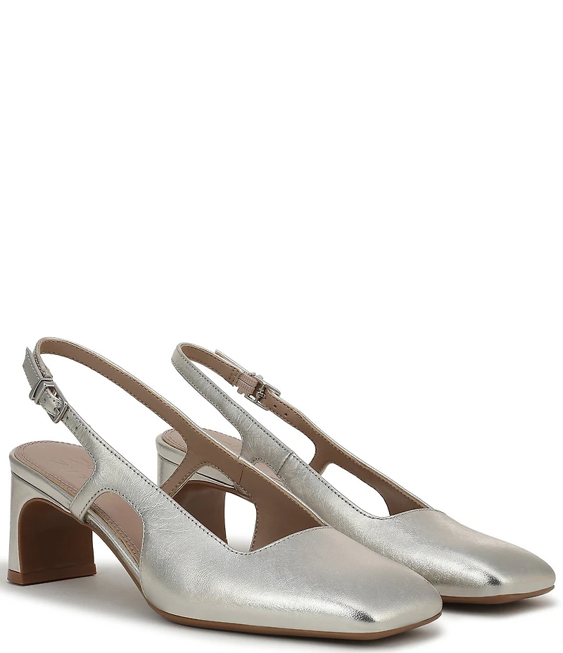 Naturalizer Carmen Leather Slingback Pumps