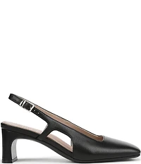 Naturalizer Carmen Leather Slingback Pumps