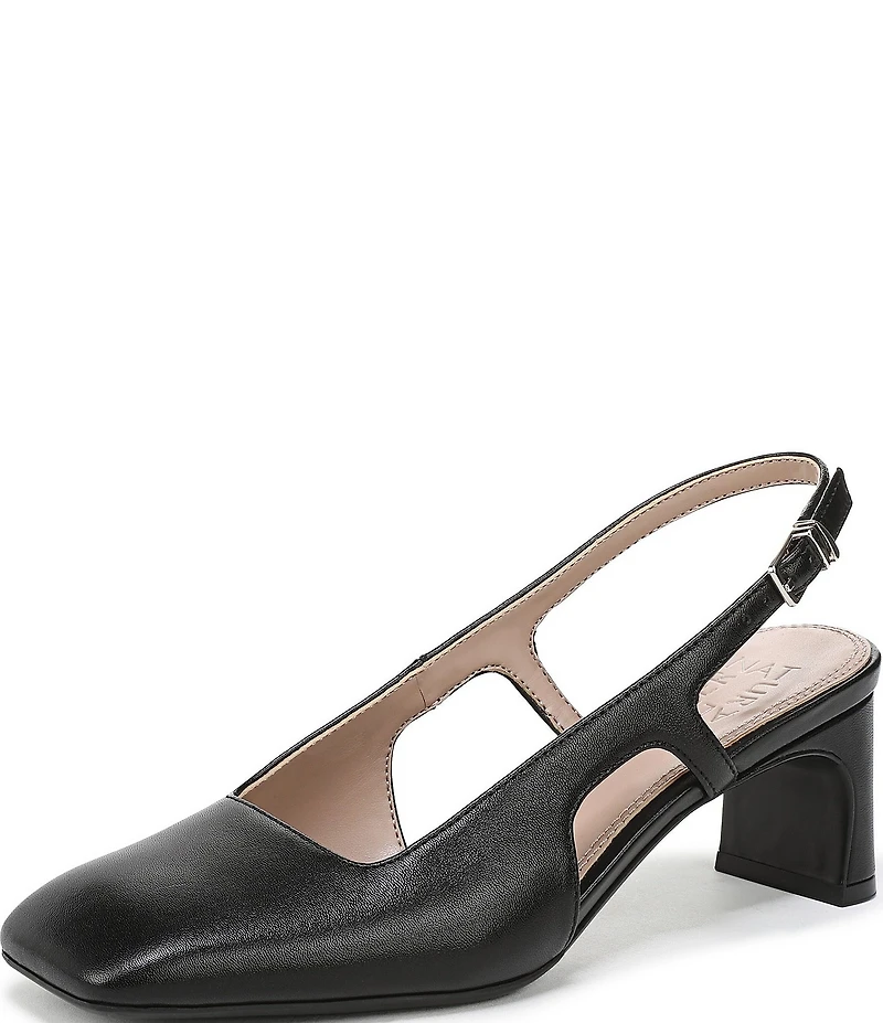 Naturalizer Carmen Leather Slingback Pumps
