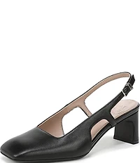 Naturalizer Carmen Leather Slingback Pumps