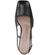 Naturalizer Carmen Leather Slingback Pumps