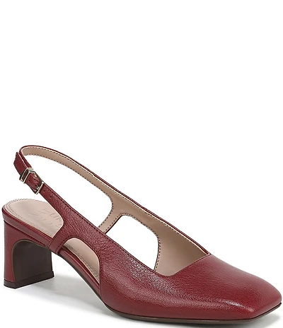 Naturalizer Carmen Leather Slingback Pumps
