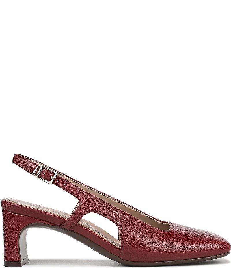 Naturalizer Carmen Leather Slingback Pumps