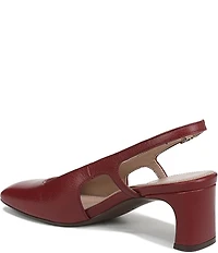 Naturalizer Carmen Leather Slingback Pumps