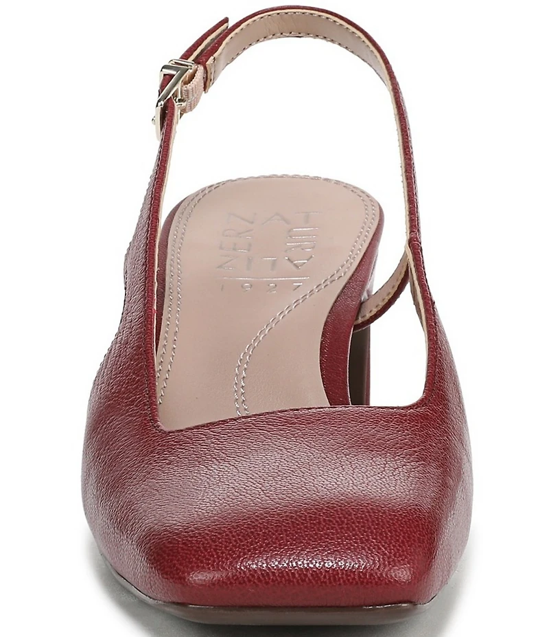 Naturalizer Carmen Leather Slingback Pumps