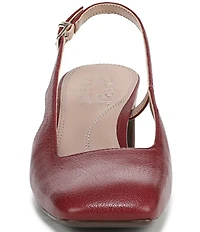 Naturalizer Carmen Leather Slingback Pumps