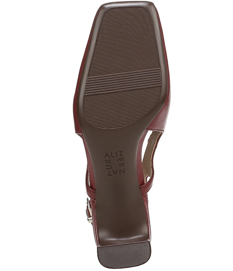 Naturalizer Carmen Leather Slingback Pumps