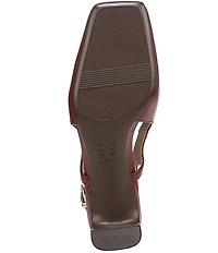 Naturalizer Carmen Leather Slingback Pumps